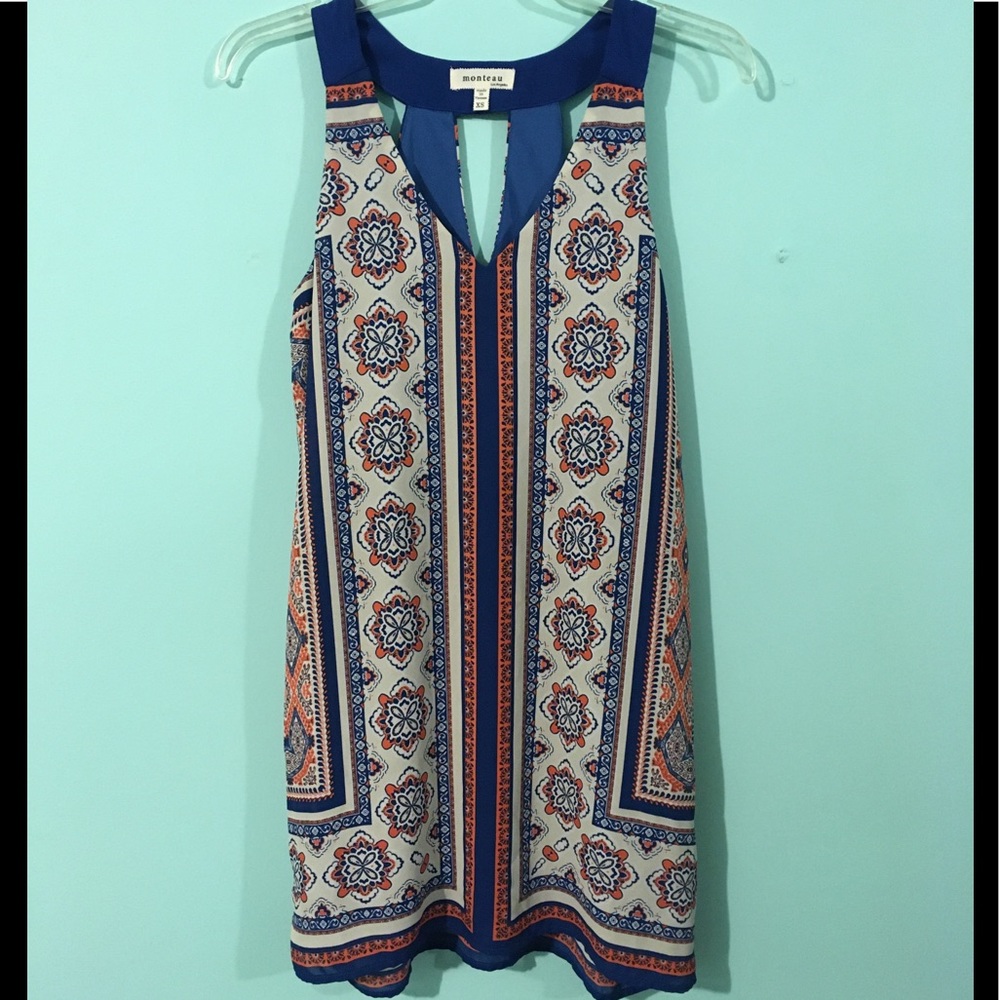 Sleeveless Print dress